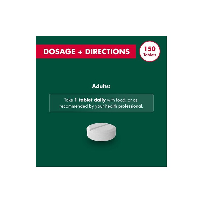 Nature's Own High Strength Magnesium 150 Tablets