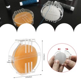 Wax Thread Conditioner for Sewing Cross Stitch Thread Bees Wax with Holder Sewing Supplies Gifts for Mother, Wife