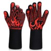 Comsmart BBQ Gloves, 1472 Degree F Heat Resistant Grilling Gloves