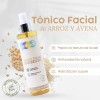 Tónico Facial De Arroz Y Avena Vemare Hidratación 250 Ml