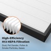 FMDZFL Air400 Replacement Filter for Bissell Air400, 1 H13 True