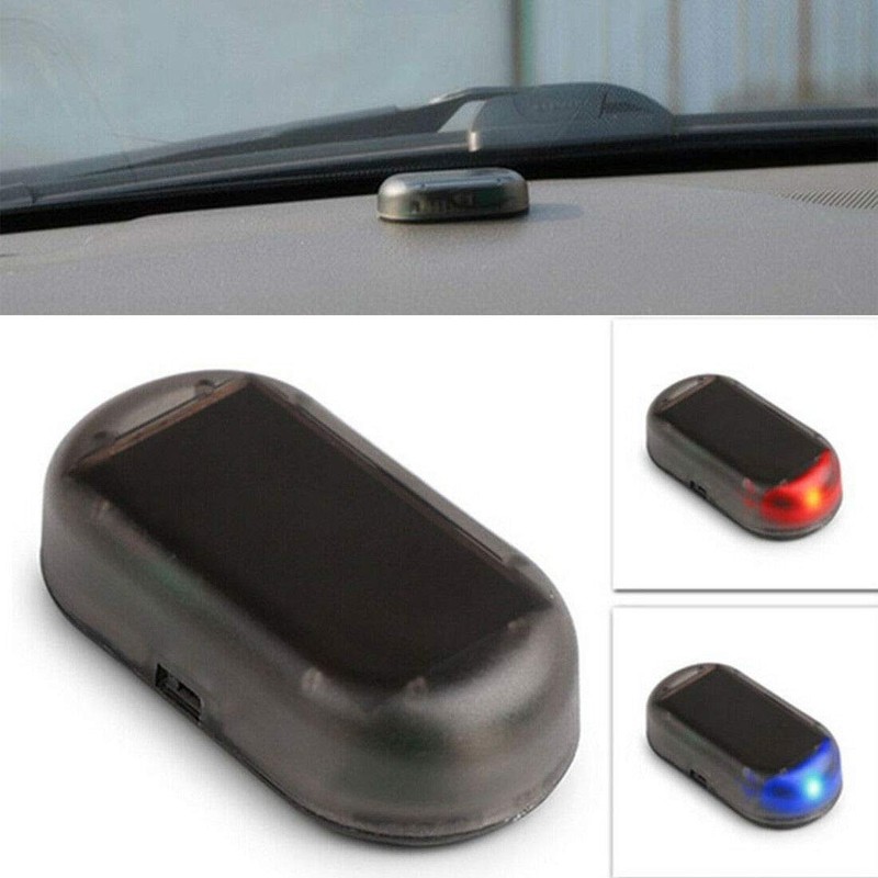 Riloer Car Alarm LED Light, Universal Anti-theft Strobe Warning Light,