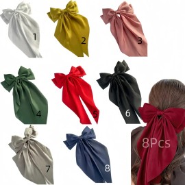 8 Piezas Horquilla De Lazo/accesorios Para El Pelo Conlazo
