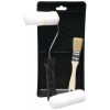 Unbranded Mini Paint Brush Kit 5 Piece 4" Roller Length