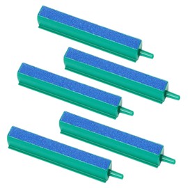 DeKago 4 Inch Aquarium Air Stone Bar 5 Pcs Bubble Release Mineral Airstones for Pumps for Your Fish Tank Oxygenation Needs