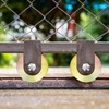 2 Sets 4" V Groove Slide Gate Roller Wheels |