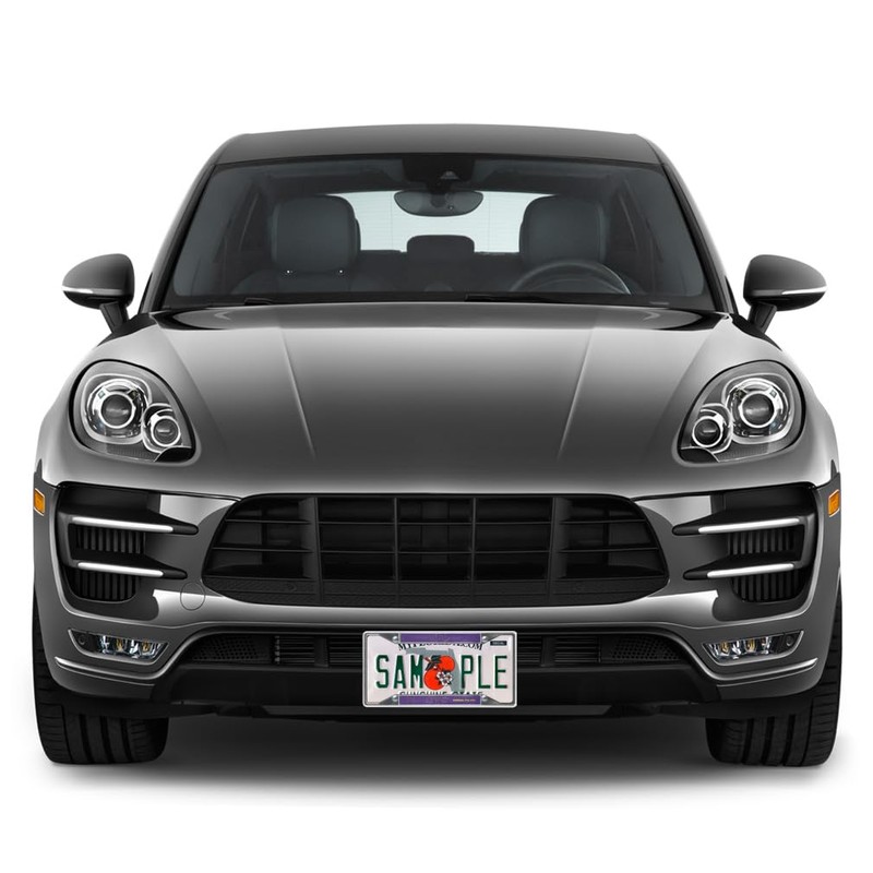 Fastasticdeals Metal Insert License Plate Frame Omega Psi Phi Weatherproof