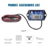 Runleader HM026C Digital Inductive Speedometer LCD Hour Meter for All