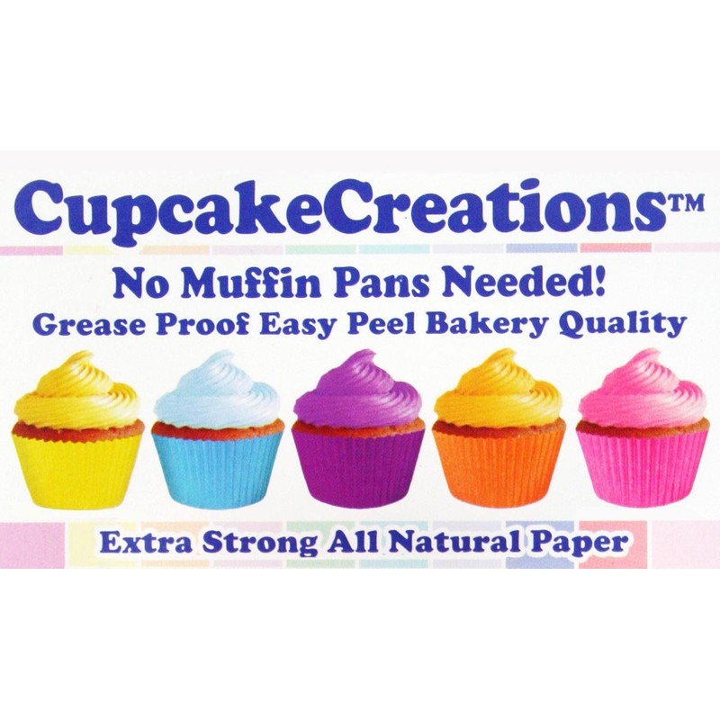 Red Cupcake Baking Cup Liners 32 Count by Cupcake Creations