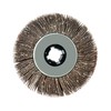 QWORK Flap Sanding Wheel, 2 Pack Wire Drawing Polishing Wheel,