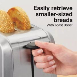 Hamilton Beach 2 Slice Toaster Bagel Bread Toaster High-Lift Adjustable Browning