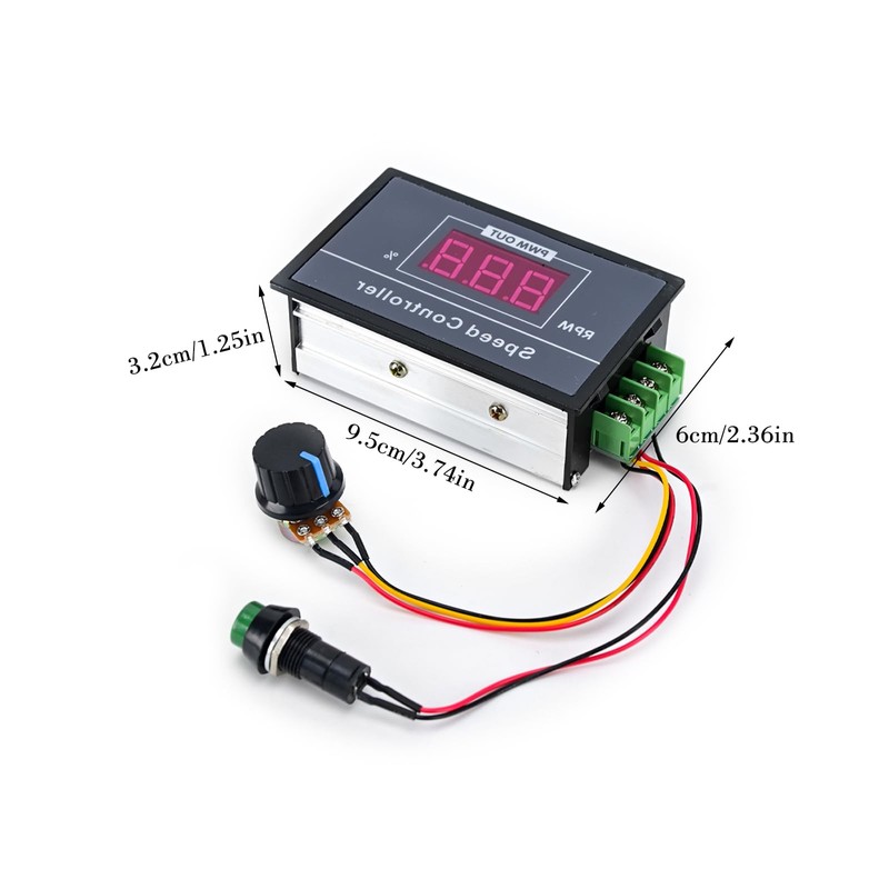 Podazz DC 6-60V 12V 24V 36V 48V 30A PWM DC
