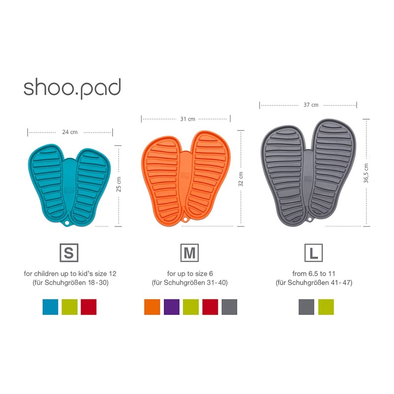 Sanni Shoo, Shoo.pad, Flexible Shoe Drip Mat