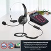 AGPTEK® Hands-Free Call Center Noise Cancelling Corded Monaural Headset Headphone