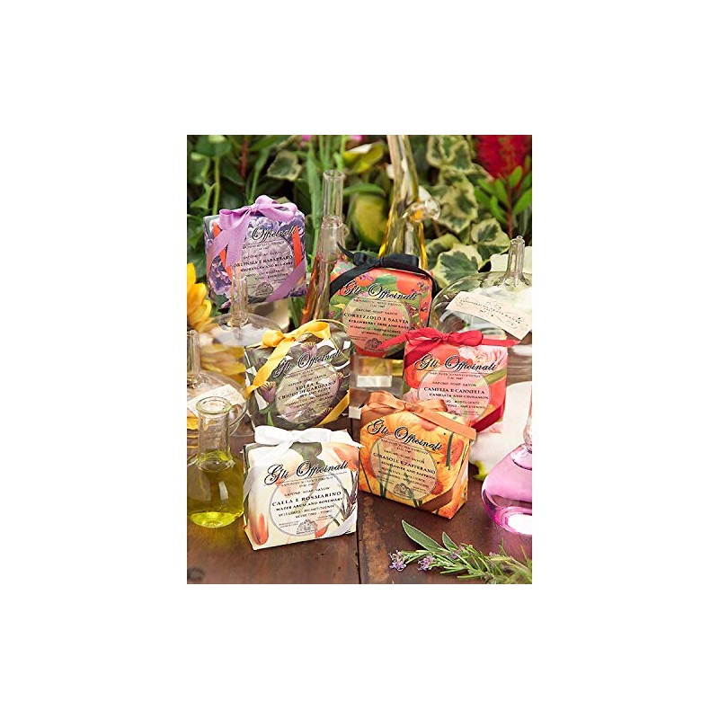 Nesti Dante Li Officinari Soap, Strawberry Bush & Sage, 7.1