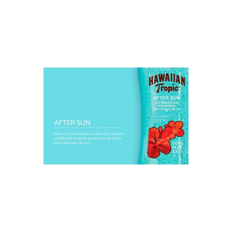 Gel Hawaiian Tropic Refresca Quemaduras Despues Del Sol 240m