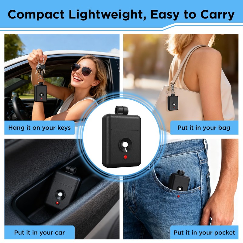 Linear DNT00026 Delta-3 310MHZ Garage Door Remote, 1-Channel Keychain Transmitter