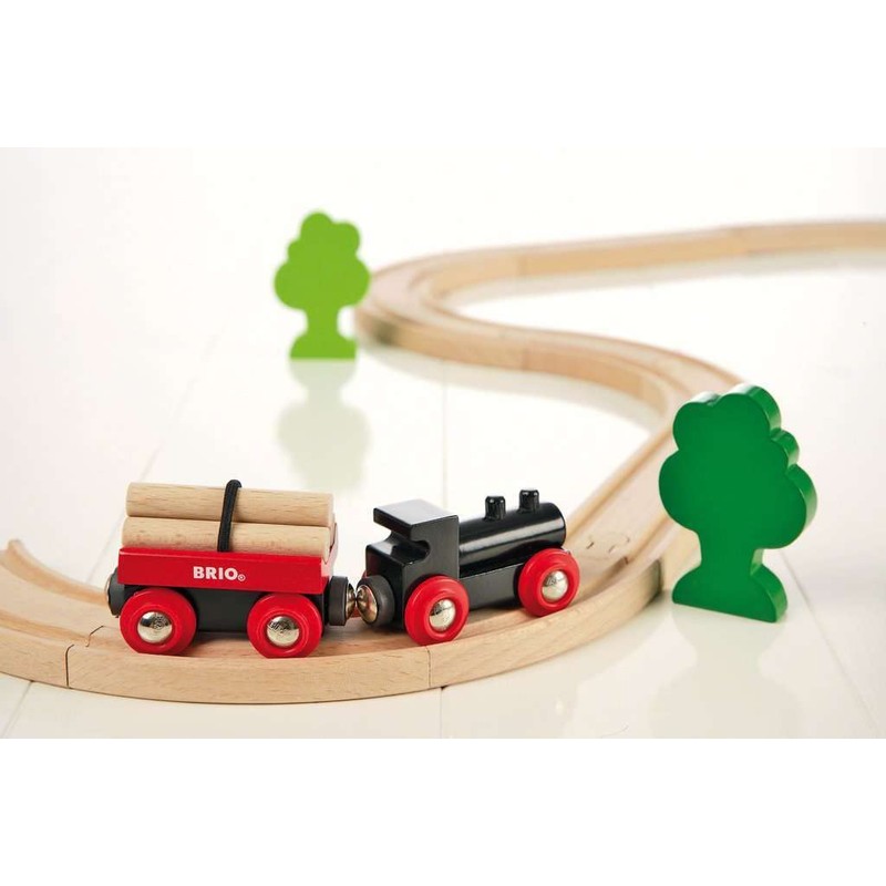 Brio 33042 Small Forest Basic Rail Set (18 Pieces) Suitable