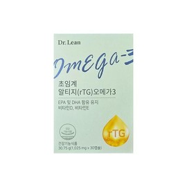 Dr. Lin [Dr. Lin] Dr. Lin Supercritical Altige Omega 3 1025mg x 30 capsules x 1 box / [닥터린] 닥터린 초임계 알티지 오메가3 1025mg x 30캡슐 x 1박스