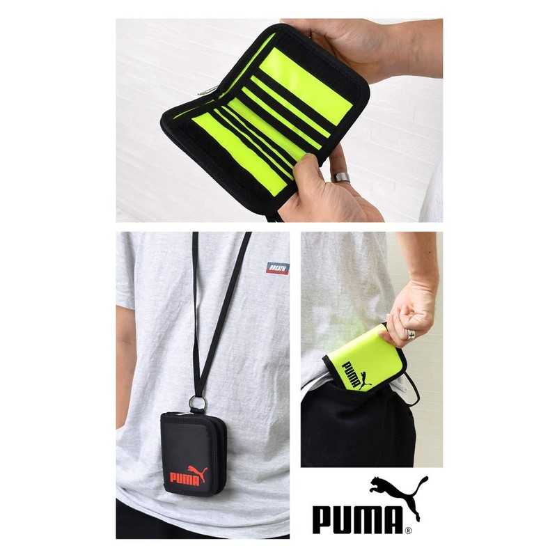 Puma PM242 Wallet, Bifold Wallet, Kids, Elementary School Students, Junior