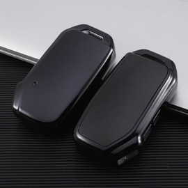 MEDZUK 5 Colours Key Case, Compatible with Kia Sportage NQ5 2021-2024 2025 Car Key Case with Key Fob, Key Case Accessories Protective Cover, black