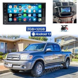 Vorally Car Stereo Radio For 2008-2013 Toyota Highlander 7" Android 14 Carplay GPS Navi