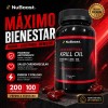 Krill Oil Con Astaxantina 2400 Mg 200 Cápsulas