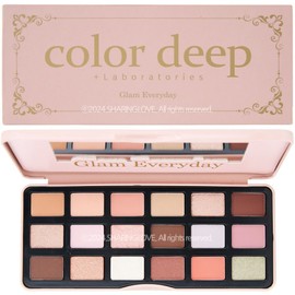 Color Deep 18 Color Eyeshadow Palette Glam Everyday / 컬러딥 18컬러 아이섀도우 팔레트 글램 에브리데이