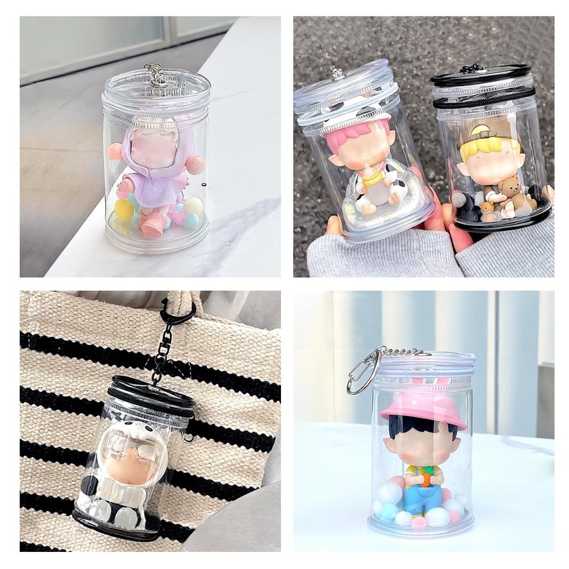 Umora Itaba Case, Cylindrical Doll Holder, Coke Can Shape, For