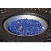Fire Sense Fire Glass | Sapphire Blue | Reflective and