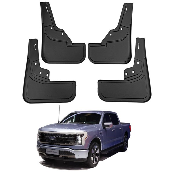 MRIKOL Mud Flaps for Ford F150 Lightning 2022 2023 2024,
