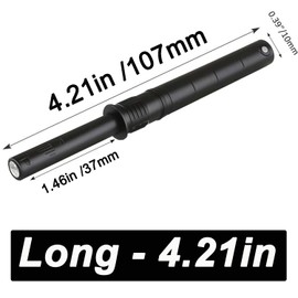 4.21" Push to Open Cabinet Hardware CBRIVE 10 Pack Push Latch & Lock for Hidden Door Touch Latches and Catch Push Release Drawer Pull Tip on RV Closet Close Strong Pop Out, Black