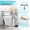 Handicap Grab Bars Rails 30-Inch Toilet Handrails Bathroom Safety Bar