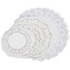 Rayher 59225102 Lace Paper Set: Round, Self-Service Bag, 60 Pieces,
