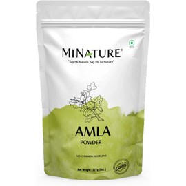 Mi Nature Amla Powder (Amla Fruit) 227g (8oz)- 100% Pure Natural Indian Gooseberry powder |Herb for Hair & Skin| Rich in Vitamin C