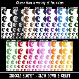 Rock Climbing Moon Stone Wall Mountain Cliff Temporary Tattoo Water Resistant Fake Body Art Set Collection - Black (One Sheet)