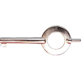 Rothco Standard Handcuff Key, Nickel Plated