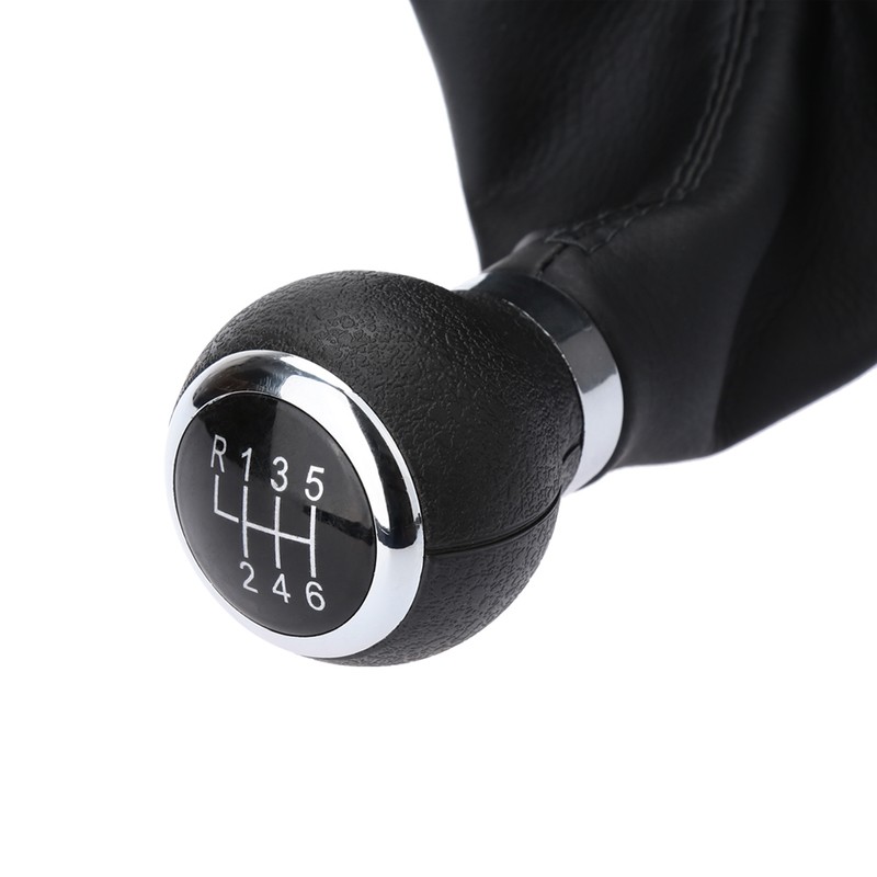 6 Speed Shift Gear Knob Boot Gaiter Frame for VW