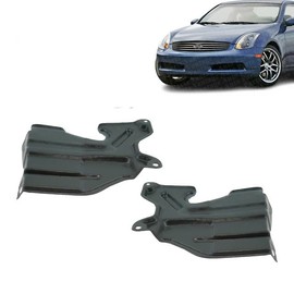 Vantage Auto Parts - Front Engine Splash Shield Under Covers Compatible with Infiniti G35 2007-2008 & Nissan 370Z 2009-20 | Plastic | DIRECT REPLACEMENT | 75893JK000 75894JK000 | ‎IN1228108 IN1228107
