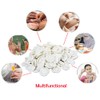 100 Pcs Finger Cots Disposable Latex Finger Covers Anti-Static Protective