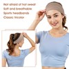 MBAIYO 9cm Headbands for Women's Hair, 3 Pcs Cotton Head