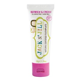 Jack N Jill Natural Toothpaste - Berries & Cream, 50g