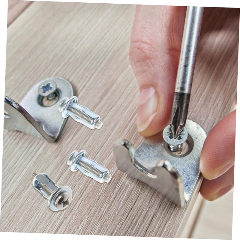 iplusmile 25pcs Expansion Screws for Doors Metal Cavity Fixing Nuts