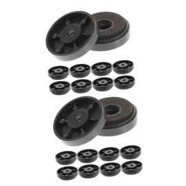 CAXUSD 20pcs Speaker Isolation Pads Dampers for HiFi Speakers Turntables Audio Equipment Compact Sound Isolation Feet for Optimal Stability and Sound Quality