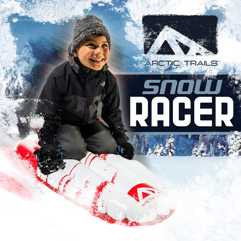 Franklin Sports Arctic Trails Kids Snow Tube Sled - Racer