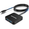 ANYOYO 6-IN-1 USB Hub Type-C 100W PD Fast Charging 4K30Hz