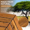 Interlocking Deck Tiles 12" x 8" Herringbone 6 Sq Ft