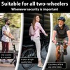 KOHLBURG Folding Bike Lock [43”] Bolt Cutter Proof with 4-Digit