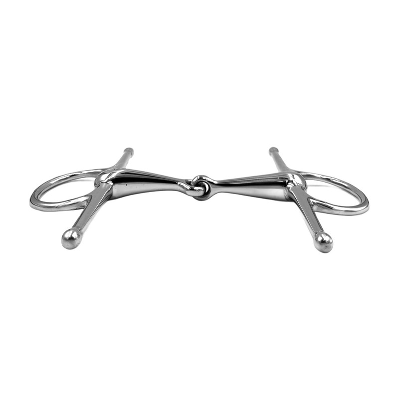 Equine Smile ES0105 Snaffle Bit Simple Broken Stainless Steel 21