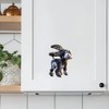 UWNVO Farm Animal Auto Stickers Donkey Waterproof Vinyl Art F067